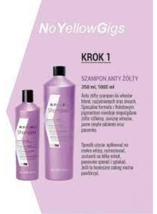 KayPro Anti-Yellow Shampoo for Grey & Lightened Hair 350ml - Image 5