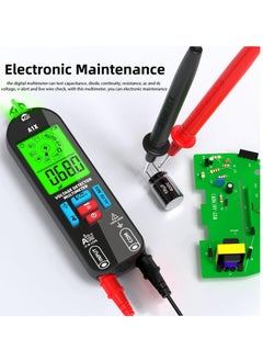 Generic Smart Digital Multimeter, Rechargeable Voltmeter, Capacitance Diode Current Resistance Continuity Frequency AC DC Voltage Tester  - Image 4