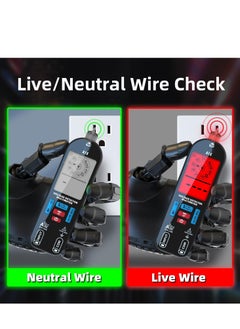 Generic Smart Digital Multimeter, Rechargeable Voltmeter, Capacitance Diode Current Resistance Continuity Frequency AC DC Voltage Tester  - Image 5