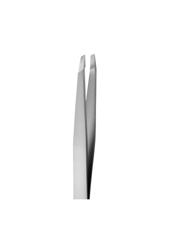 Rubis Ion-Coated Classic Stainless Steel Slanted Tweezers for Precise Eyebrows and Hair Removal, 4K102,Rubis Switzerland Swiss Made World Renowned Precision - Image 2