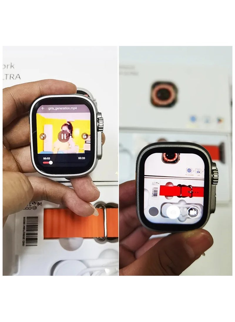Roxon - S8 Ultra Smartwatch Camera GPS Android 5g 4g lte smart watch with wifi and sim card 4g support youtube play store - Image 1
