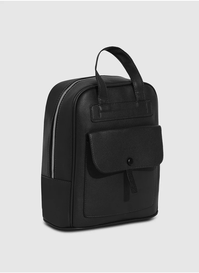 Haute Sauce Top Handle Backpack - Black