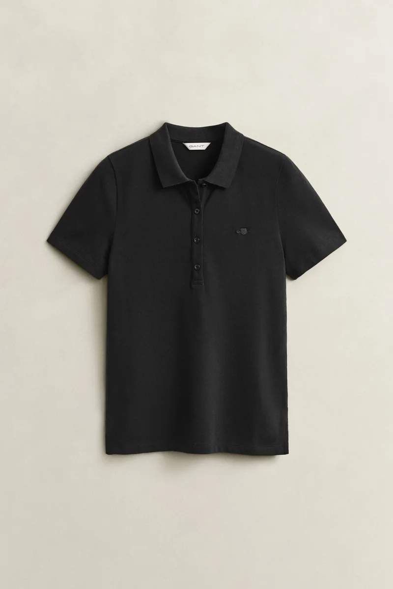 Gant  Slim Shield Short sleeve Pique Polo for Women | Best Price UAE