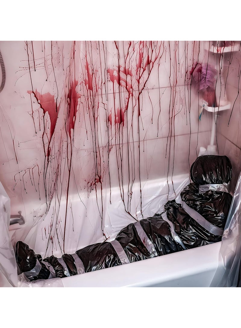 AUTOYSUR Scary Fake Corpse Decorations Dead Victim Props - Scary Fake Corpse in Bag Outdoor Prop Creepy Haunted House Decor - Image 2