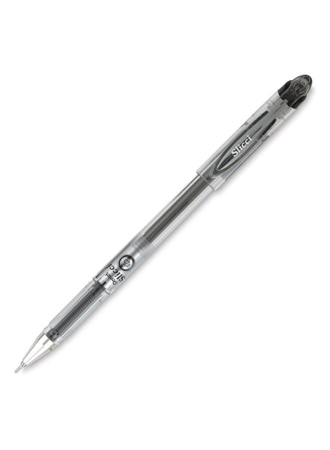 Arts Slicci 0.25 mm Extra Fine Gel Pen, Black Ink, 1 Pack (BG202BPA)