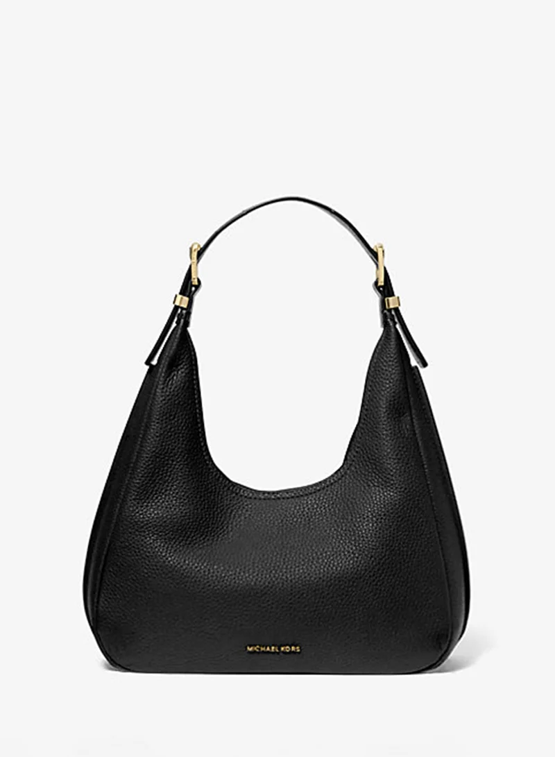 Michael Kors Logo Large Crescent Shoulder Bag