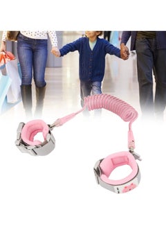 Thoraya 2M Baby Kids Anti-lost Strap Safety Lock Child Walking Harness Wrist Leash (Pink)  - Image 3