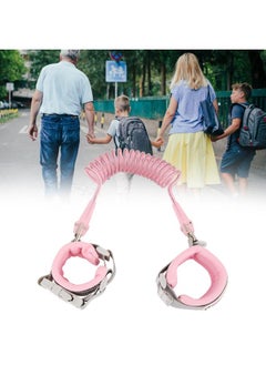Thoraya 2M Baby Kids Anti-lost Strap Safety Lock Child Walking Harness Wrist Leash (Pink)  - Image 2