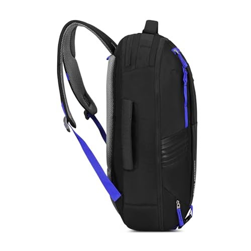 SKYBAGS Porto Weekender Backpack | 40 Litre | Durable Fabric| Upto 17 inch Laptop Portection| 02 Compartment | Shoe Pocket |Multiple pocket | Office Casual & Outdoor Unisex| Black - Image 5