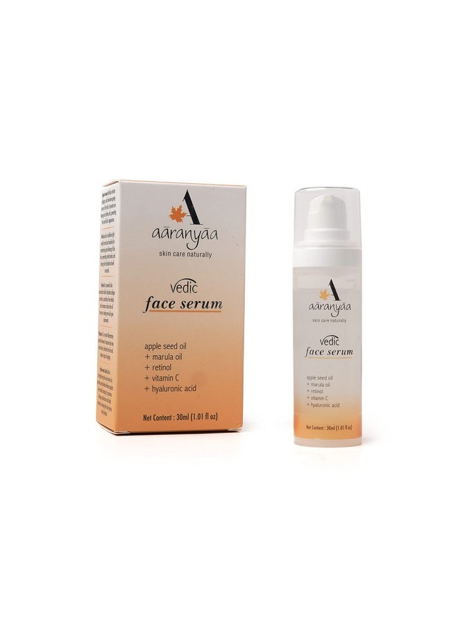 Aaranyaa Aaranyaa Vedic Face Serum (30ml) Skin Natural Vitamin C,Hyaluronic Acid & Retinol Face Serum For Daily Glow | Reduce Dark Spot | For Uneven & Dull Skin | All Skin Type - Paraben Free  - Image 2