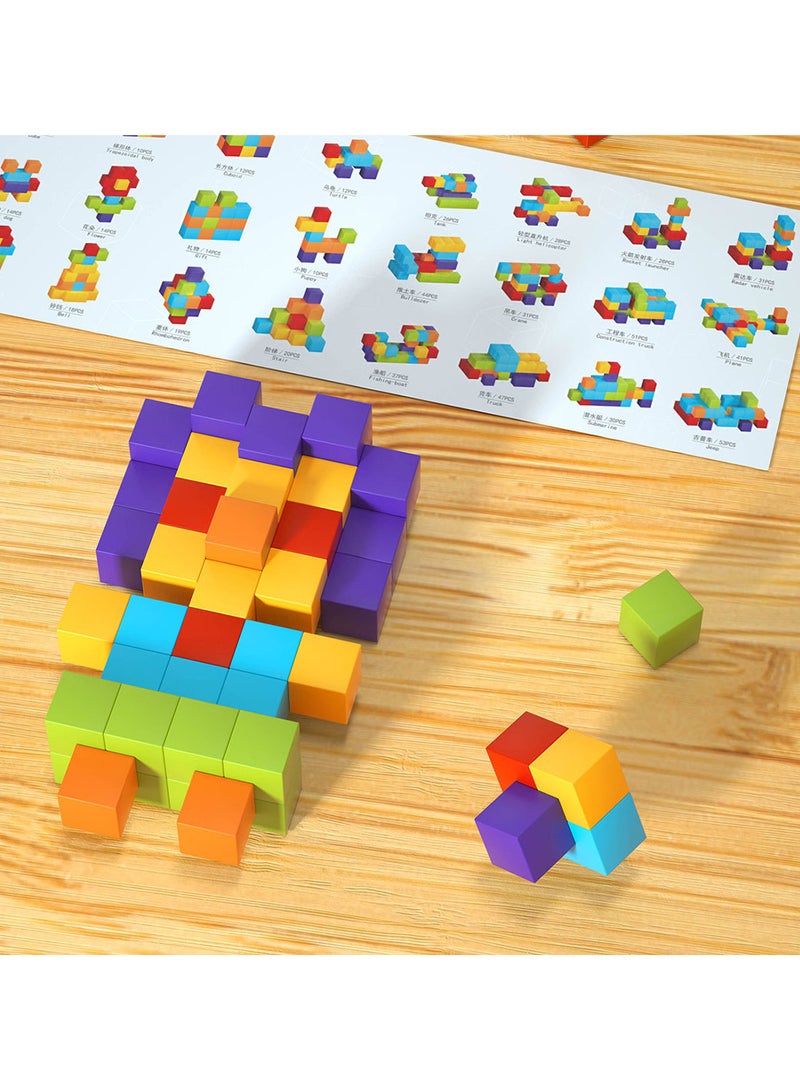 Kids Building Blocks with Pipes – Creative Construction Toy Set for Boys and Girls – STEM Educational Interlocking Blocks for 3+ Years – DIY Pipe Tube Building Kit for Imagination and Learning - Image 5