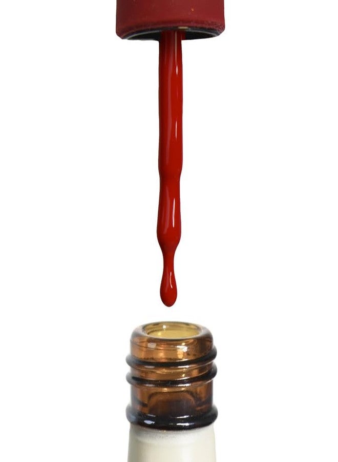 LECHAT Gel Polish - Julia, Color and Top in One Coat, Shiny Long-Wear, Deep Red Gel Polish - Image 2