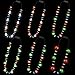 Traplace 24 PCS Christmas Light Up Necklaces 6 Styles Glowing Bulbs Festive Party Supplies with 3 Modes Colorful Christmas Accessories Xmas Party Necklaces for Xmas Decorations Holiday Gifts - Image 2