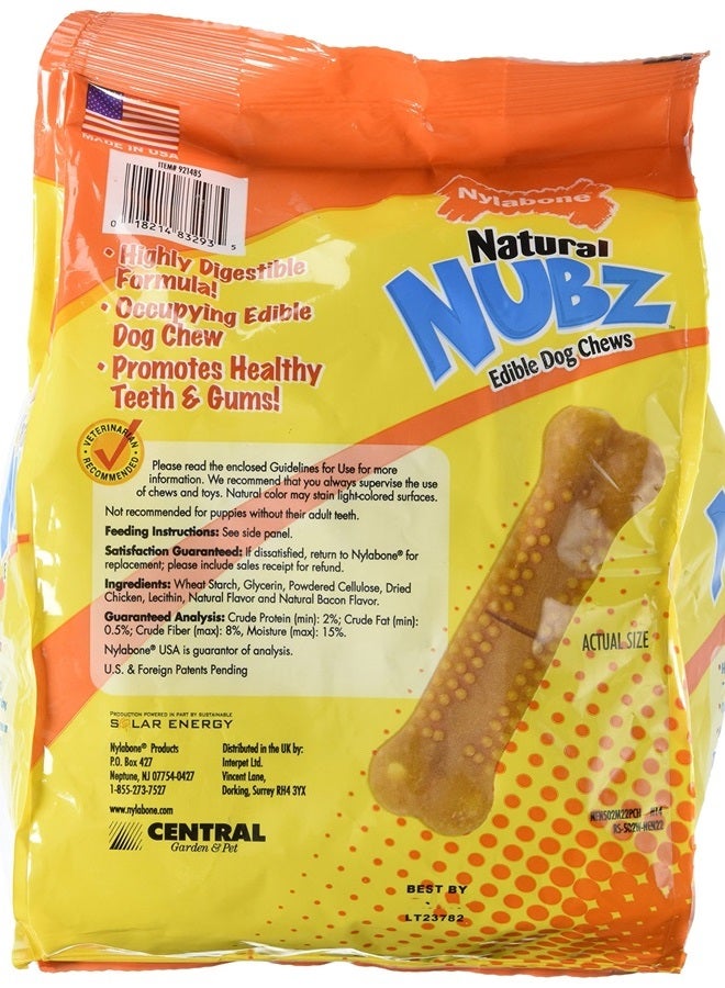 Natural Nubz Edible Dog Chews, 22 Count