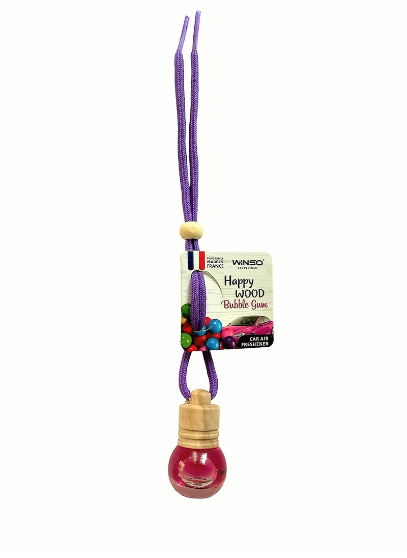 Car Air Freshener Happy Wood Blubble Gum a Fragrance With an exotic and enchanting Aroma. Fragrance is made in France C160 (5.5ml - pzsku/Z33D9E136D1C2BB7F5CA1Z/45/_/1695380098/4ed83c6d-bb34-48f6-bffd-3a9899071222