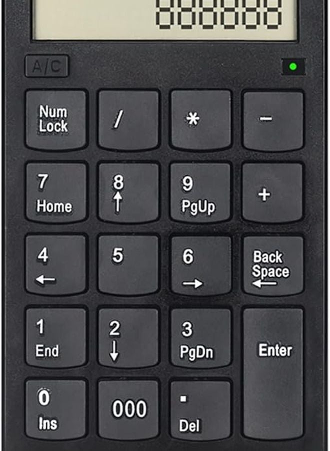 Wireless Desktop Calculator With Numeric Keypad For Basic Office Use - Image 1