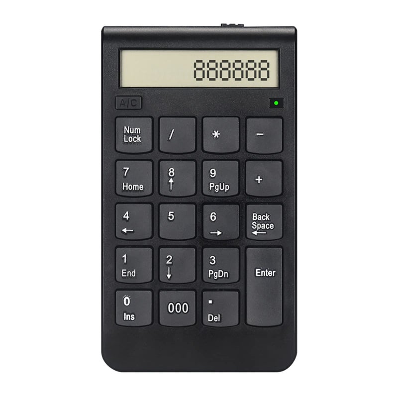 Wireless Desktop Calculator With Numeric Keypad For Basic Office Use - Image 2