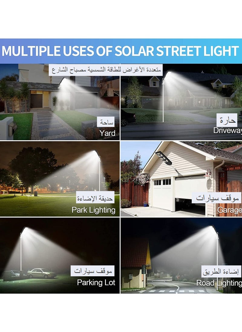 700W Outdoor LED Solar Street Light with Motion Sensor LED Solar Light, 6500K Street Lamp Powered Floodlight Patio Yard Garage Waterproof IP65 with Remote Control Pole Included - pzsku/Z33DA166343F012327A0AZ/45/_/1733031427/3d16a957-cf0c-49c2-9dcb-c4cc5ba14080