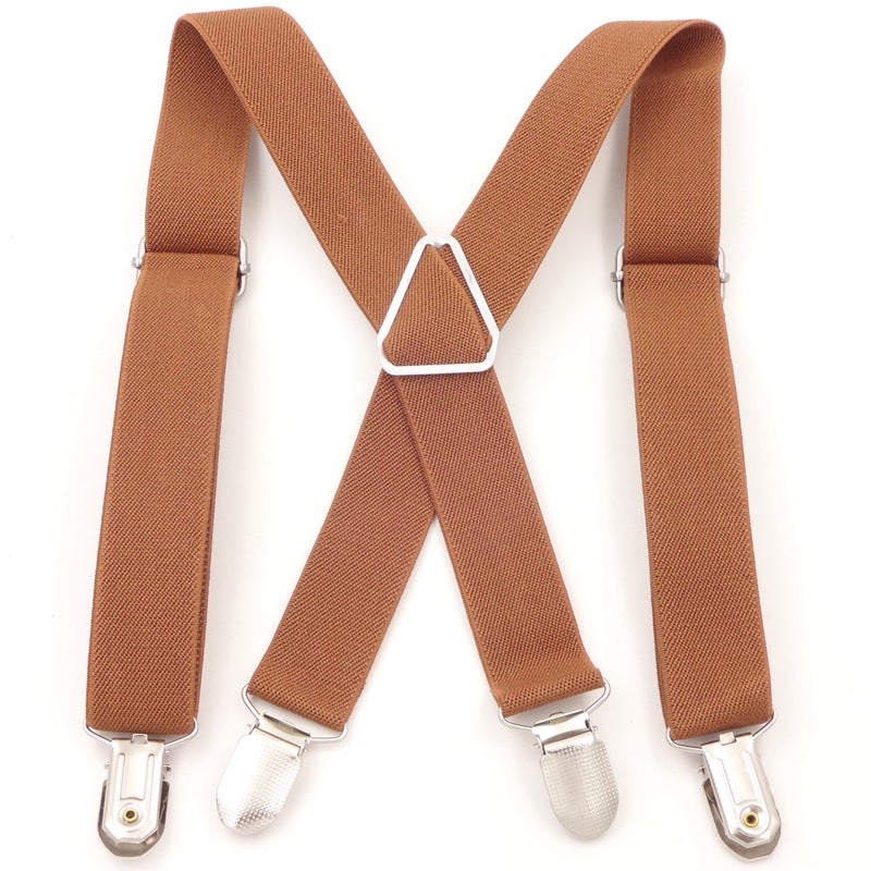 Infants And Young Children Baby Suspender Clip Loose Strap Boys And Girls Children Student Trousers Clip Anti-Drop Pants Four-Clip Suspender Strap - Image 3