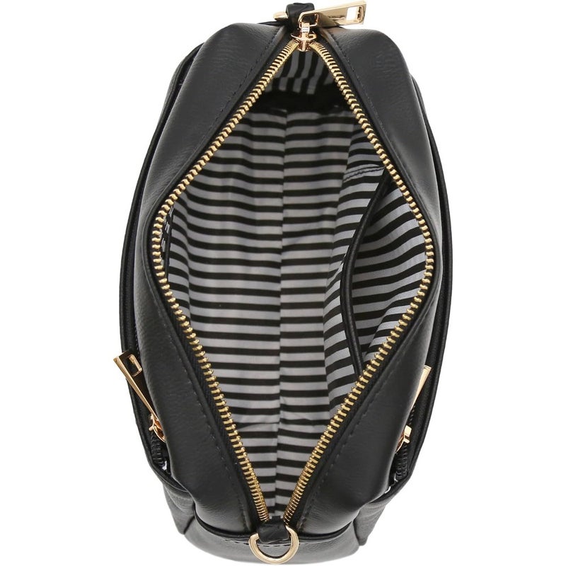 Triple Zip Small Crossbody Bag - Image 5