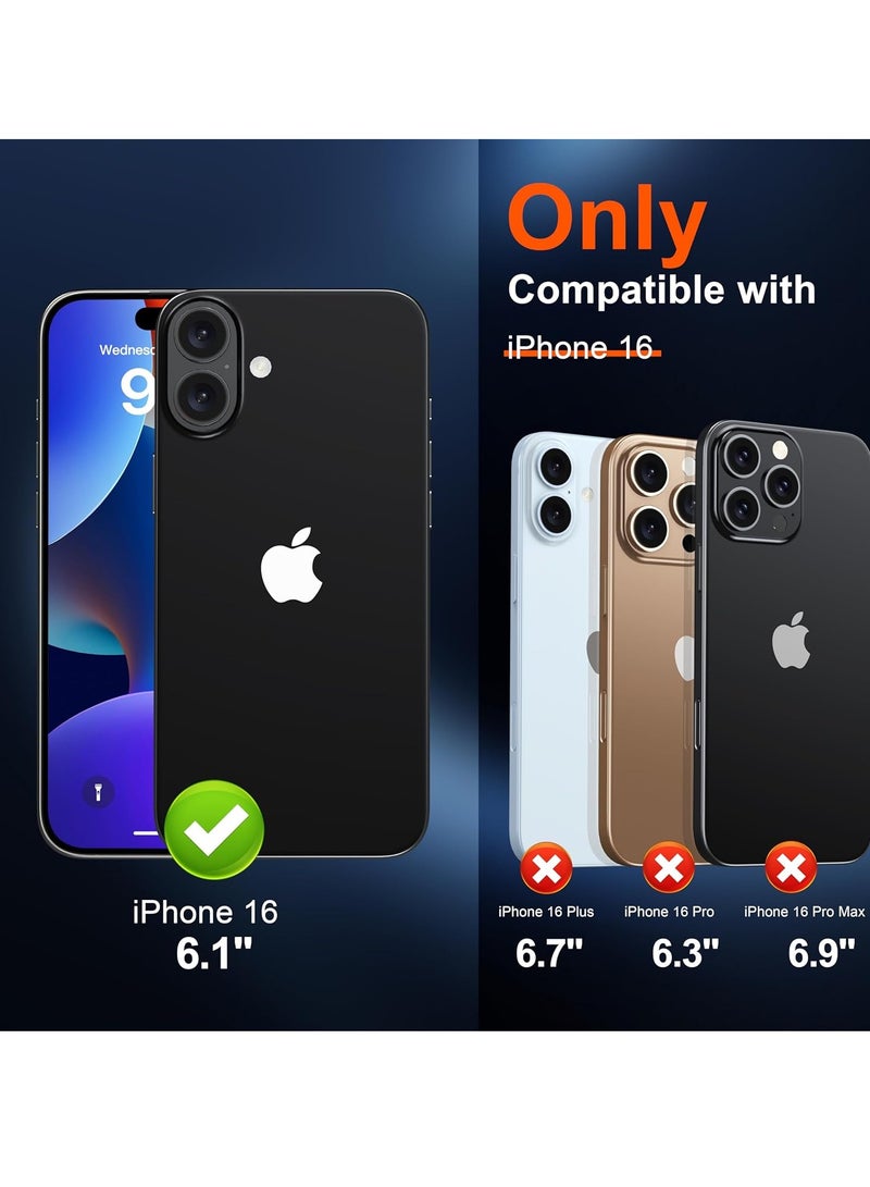 ELTRAZONE 2-Pack Screen Protector for iPhone 16 – Includes Privacy Screen Protectors & Camera Lens Protectors, 9H Hardness, Scratch-Resistant Tempered Glass, Easy Installation, Drop Protection - Image 4