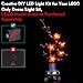 LocoLee LED Light Compatible with Lego 10369 Plum Blossom Flowers No Models Only Light Creative Lighting Set Accessories Compatible with Lego 10369 Botanical Collection Set Simplified Version - Image 4