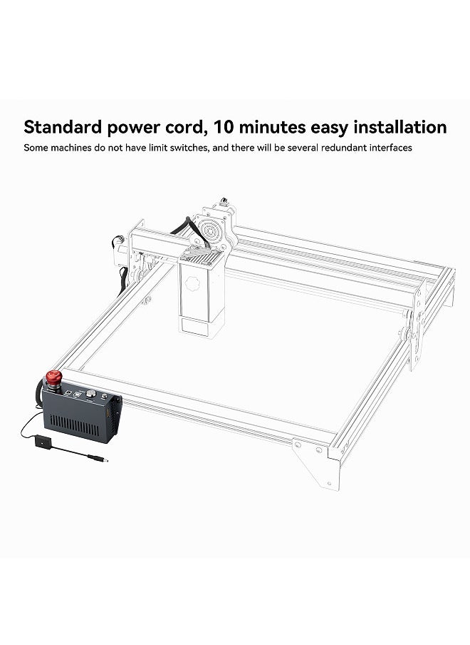 ATOMSTACK AIC1 Auto Air Assist System for Laser Engraving Machine Support Automatic Control WiFi Offline Work with 32-bit High-speed Motherboard Suitable  - Image 3