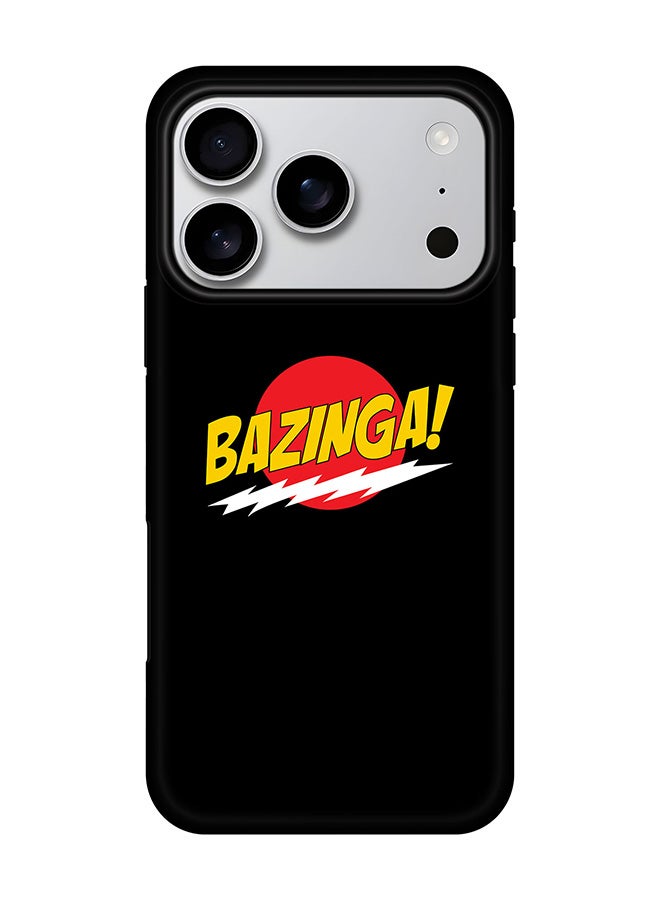 Stylizedd Tough Pro Magnetic Case for iPhone 17 Pro, Dual Layer hybrid PC + TPU Mobile Cover Matte - Bazinga