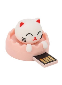Thoraya Creative cartoon USB rotating USB USB USB cat Xiaomi + ring buckle 128GB  - Image 3