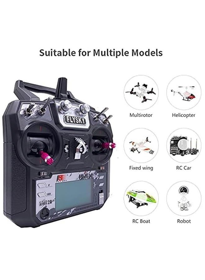 Flysky FS-i6X 10CH 2.4GHz AFHDS RC Transmitter with FS-iA6B Receiver - Image 4