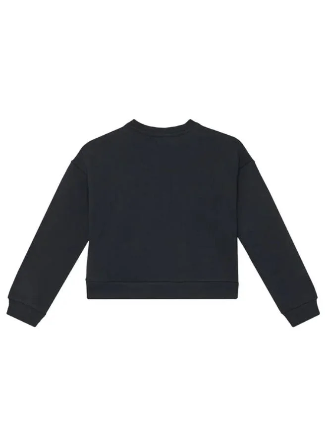 Guess Youth Graphic Crew Neck Sweatshirt