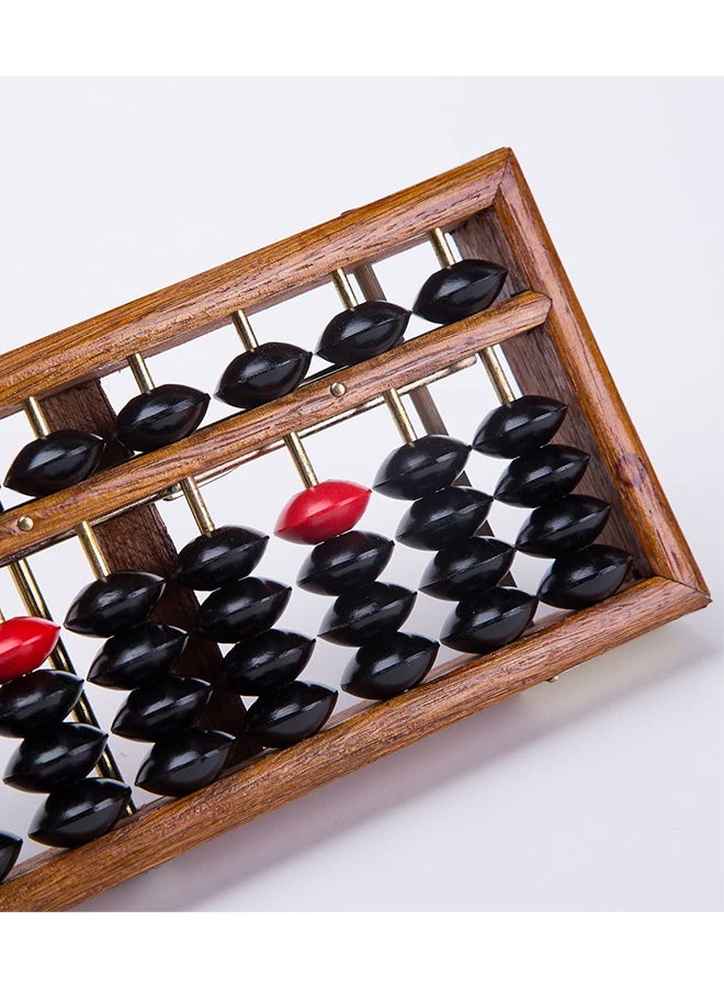 Anti-SkidEducational Mathematical 17 Digit Rod Wooden Abacus Soroban Chinese Counting Tool - Image 5