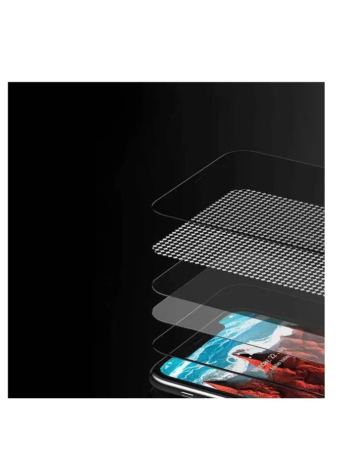 devia Real Series Privacy Twice-Tempered Glass for iPhone 12 Mini (5.4") - Black - Image 3