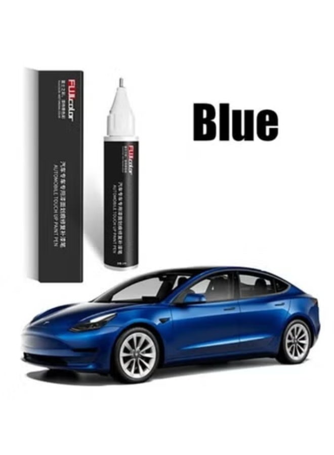 فوجي قلم إصلاح طلاء السيارة - قلم إزالة الخدوش وإصلاح طلاء السيارة وملحقاته، أزرق - Image 1