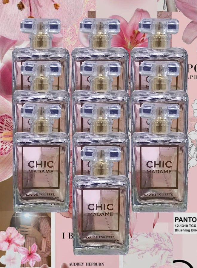 TRI 10 Pieces Chic Madame Perfume For Women 100ml EDT - Image 1