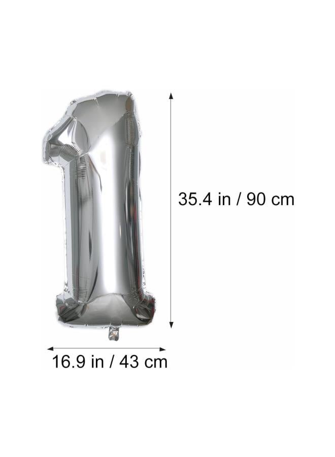 klarako 40-inch Number 18 Foil Balloons Number Balloons for Birthday Wedding Decor  - Image 2