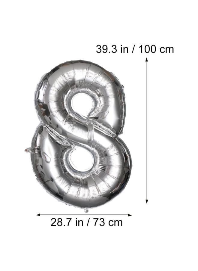 klarako 40-inch Number 18 Foil Balloons Number Balloons for Birthday Wedding Decor  - Image 3