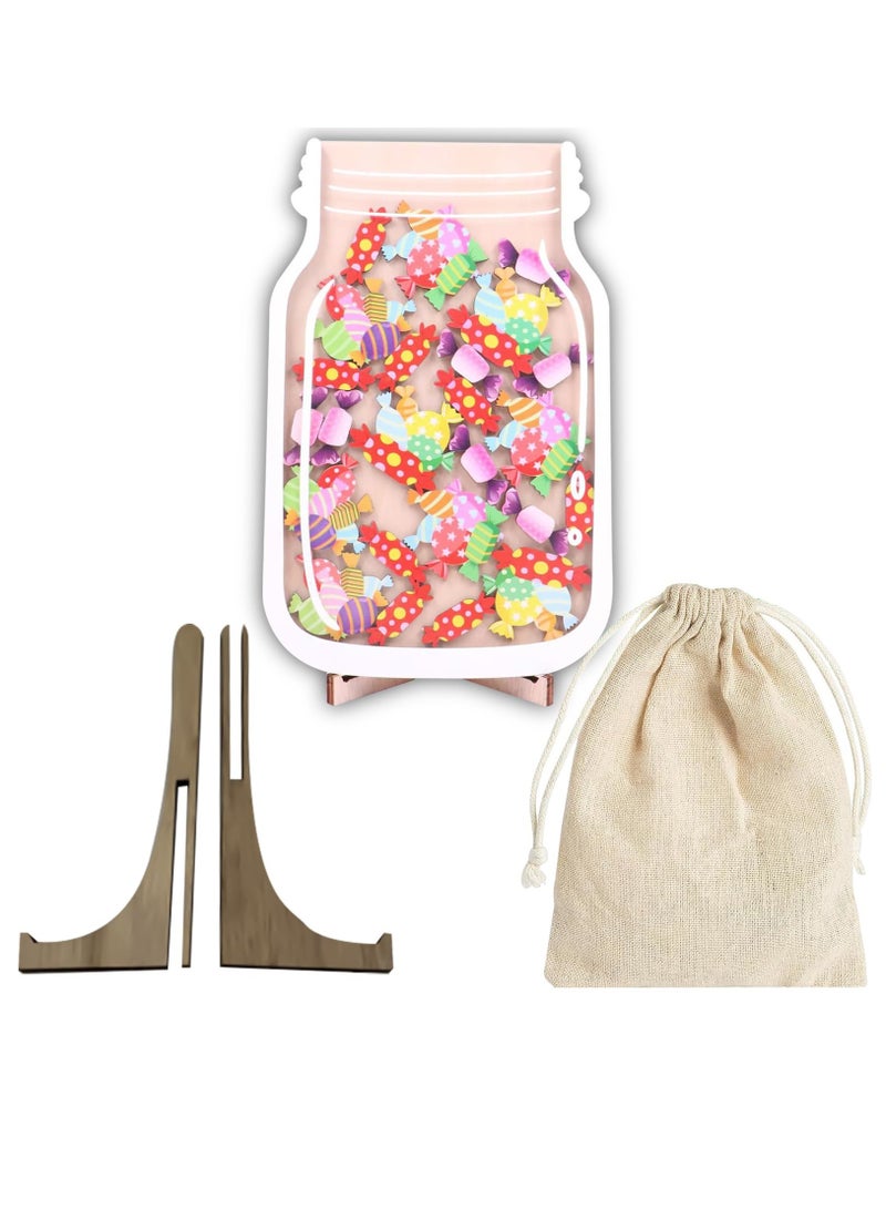 SOLARAE Gifts Reward Chart for Kids, Toddlers Magnetic Reward Jar Reward Chart Set Personalized Candy Reward Jar Chore Chart for Boys Girls Good Behavior Home Training Rewards Jar Gift - Image 2