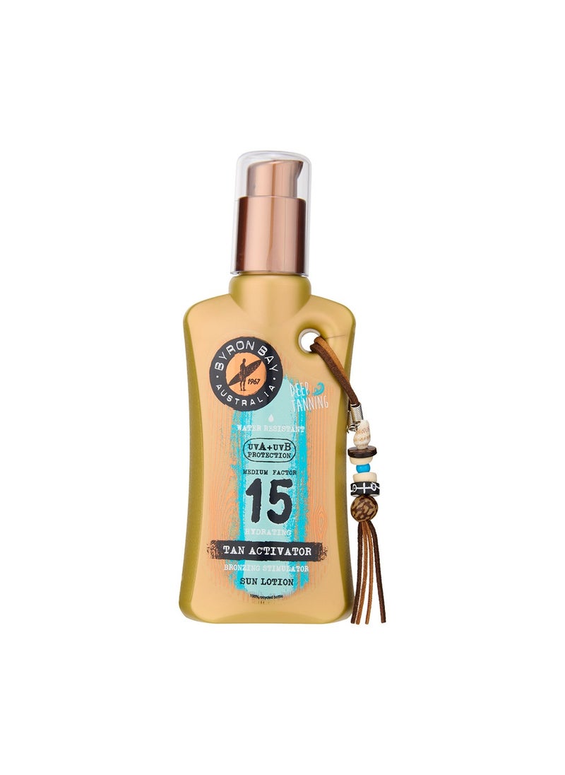Byron Bay Byron Bay Tan Activator Lotion Sunspray SPF15 200ml  - Image 1