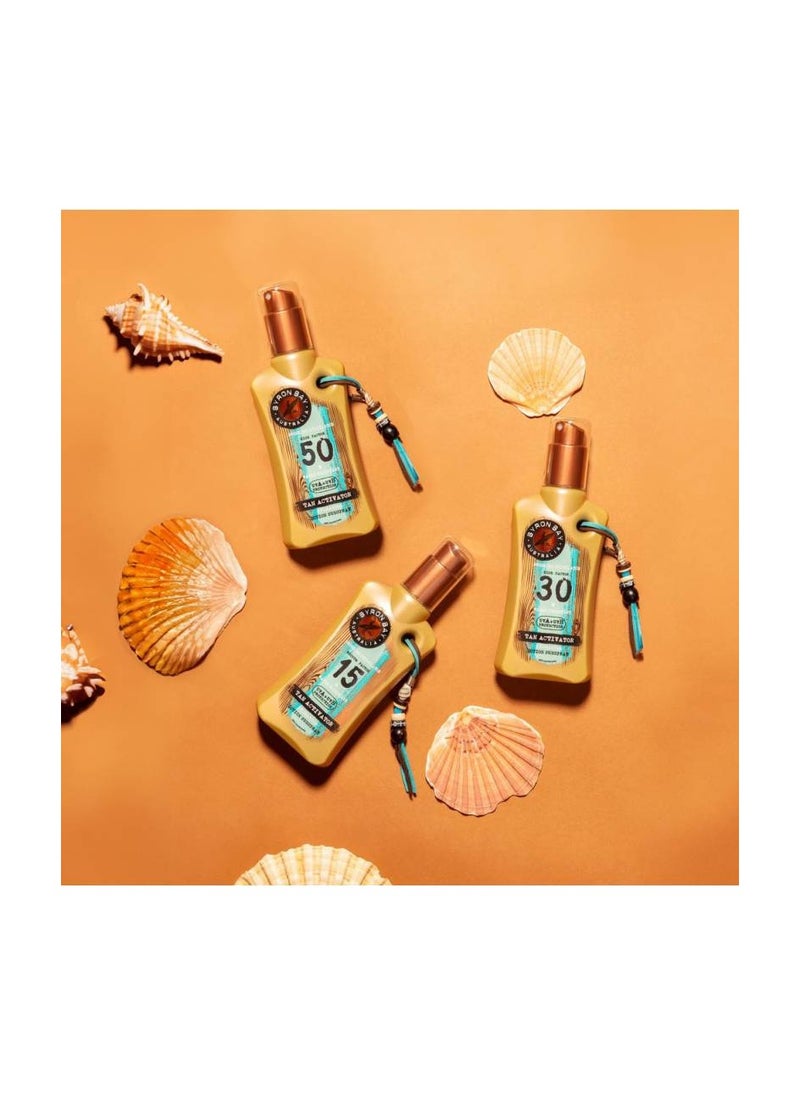 Byron Bay Byron Bay Tan Activator Lotion Sunspray SPF15 200ml  - Image 3