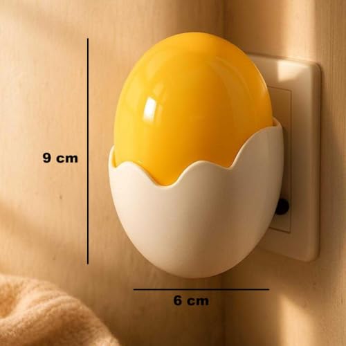 Chocozone Egg Shape Night Lamp for Kids Room Plug in Night Light for Bedroom Night Lamp - Image 5