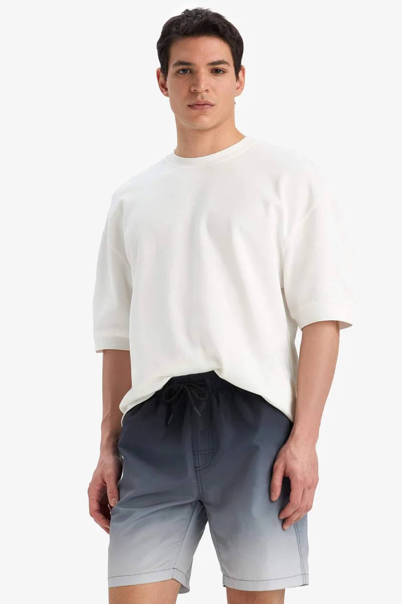 Defacto  Regular Fit Swim Shorts for Men | Best Price UAE