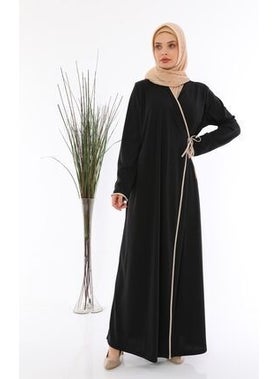 Medipek Side Tie Prayer Dress Black  - Image 1