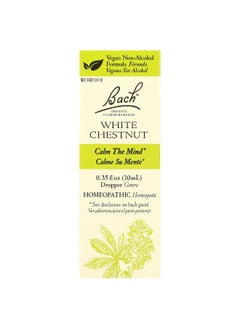 Bach Bach, Original Flower Remedies, White Chestnut, 0.35 fl oz (10 ml)  - Image 1