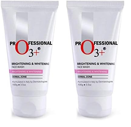 O3 Brightening Whitening Face Wash 100g Pack of 2