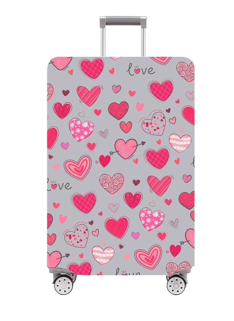 SYOSI - Luggage Cover Washable Suitcase Cover Suitcase Protector Anti-scratch Suitcase cover Fits 18-32 Inch Luggage - Image 1