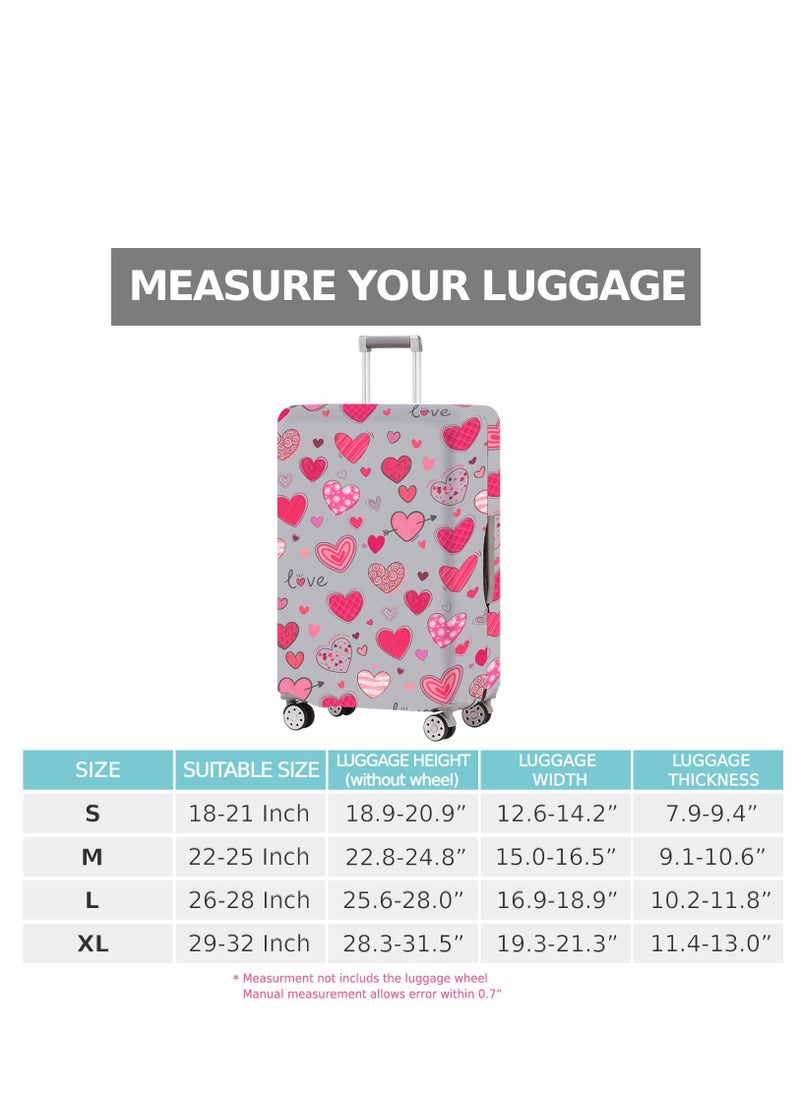 SYOSI - Luggage Cover Washable Suitcase Cover Suitcase Protector Anti-scratch Suitcase cover Fits 18-32 Inch Luggage - Image 1