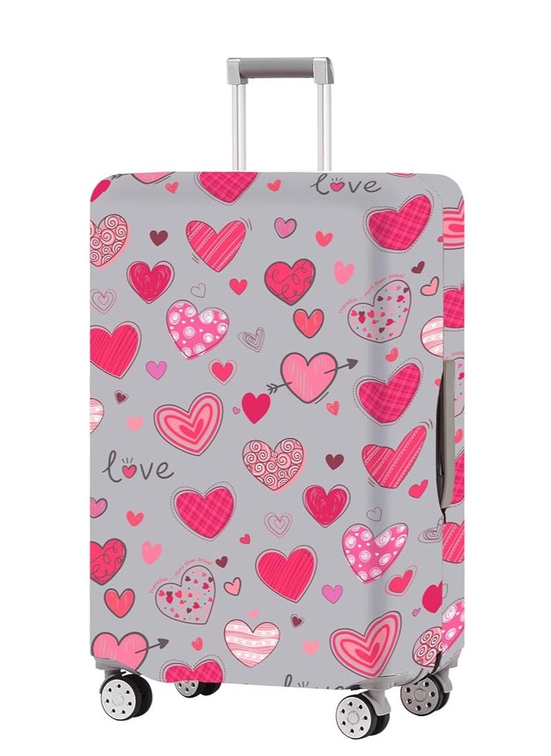 SYOSI - Luggage Cover Washable Suitcase Cover Suitcase Protector Anti-scratch Suitcase cover Fits 18-32 Inch Luggage - Image 1