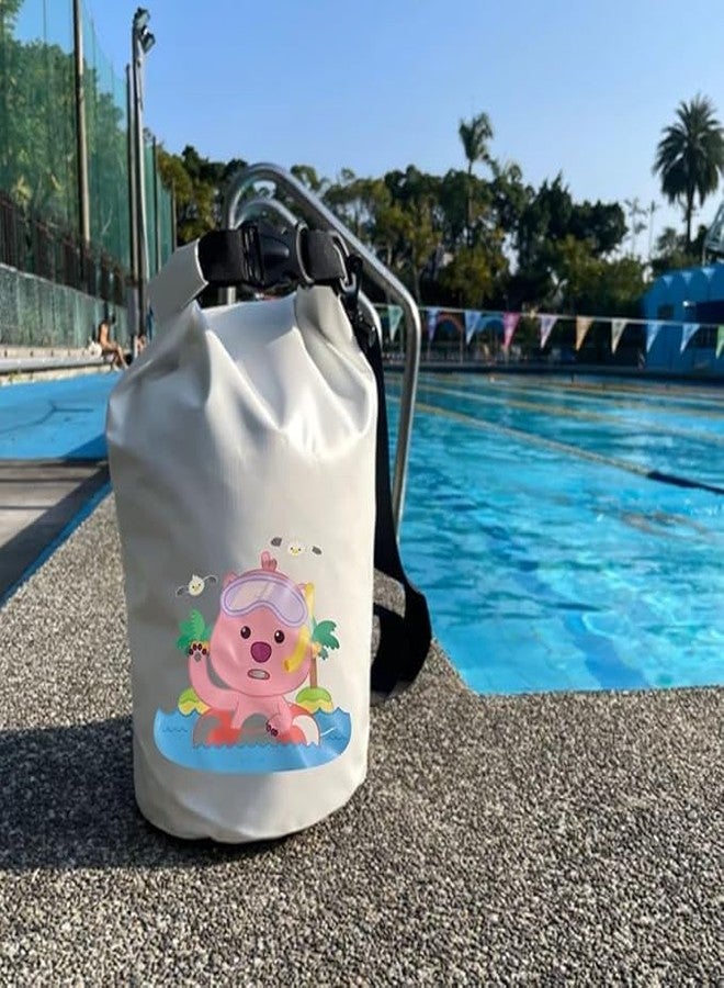 GNOLY Portable 5L Roll Top Waterproof Bag - Dry Storage Sack for Outdoor Activities - Perfect for Swimming, Beach Trips, Kayaking - Protects Gear & Essentials (1Pcs) - Image 5