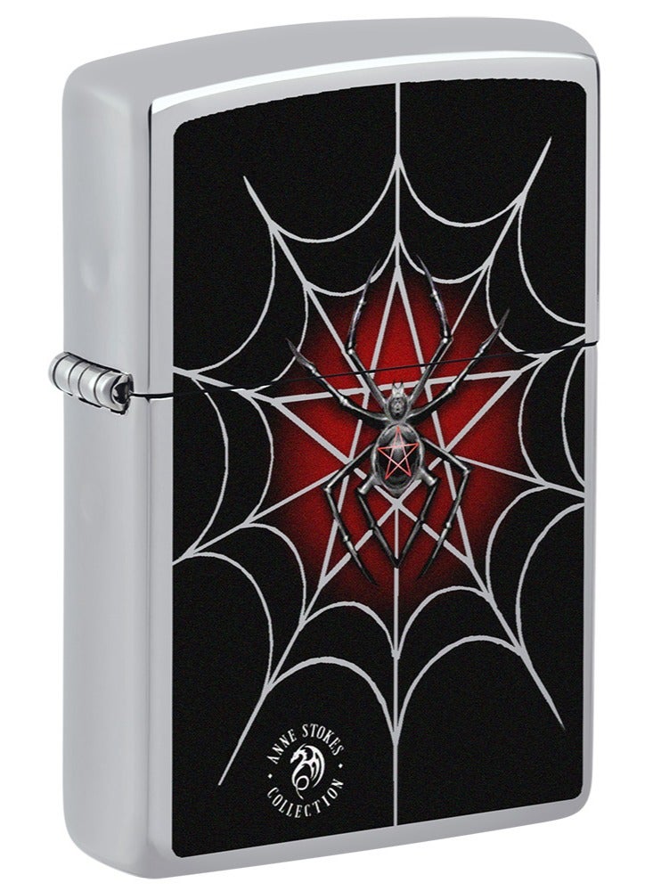 Zippo Ci017562 250 Anne Stokes Collection High Polish Chrome Windproof Lighter - Image 1
